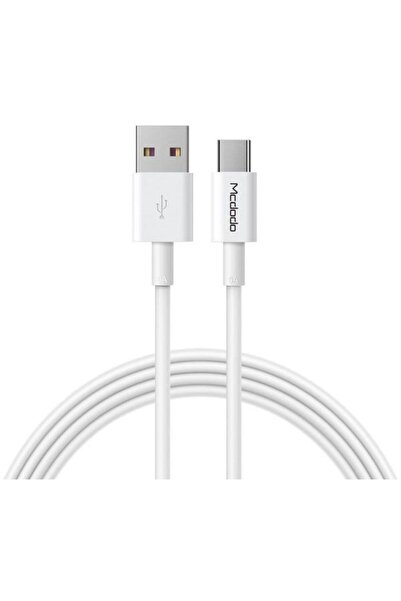Mcdodo Cablu Element Series CA-6380, USB Tip-C - USB 3.0, 5 A, 1 m (Alb)