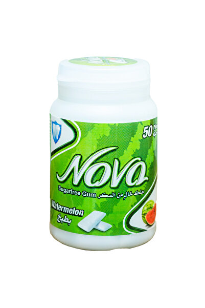 Nova Watermelon Sugar Free Gum, 70 g