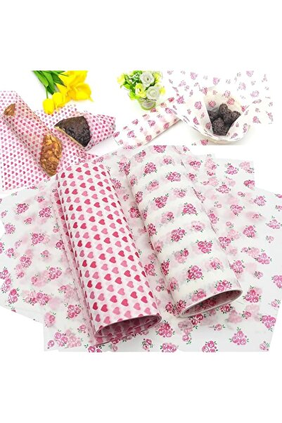 Generic Wax Paper, 100Pcs Disposable Food Wrapping Paper, 9.8x8.5'' Cake Wrap...