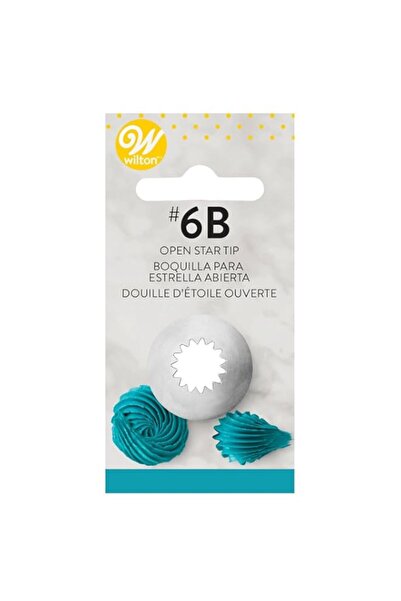 Generic رأس تزيين ويلتون المفتوح على شكل نجمة رقم 6B