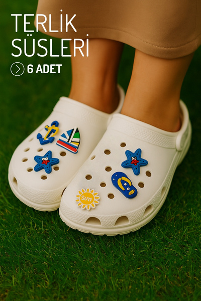 Nandy Home 6 Adet Terlik Süsü, Yaz Model