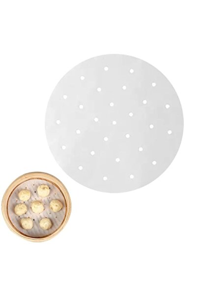 Generic 200 قطعة من بطانات البخار المصنوعة من الخيزران، وأوراق القلي الهوائي،...