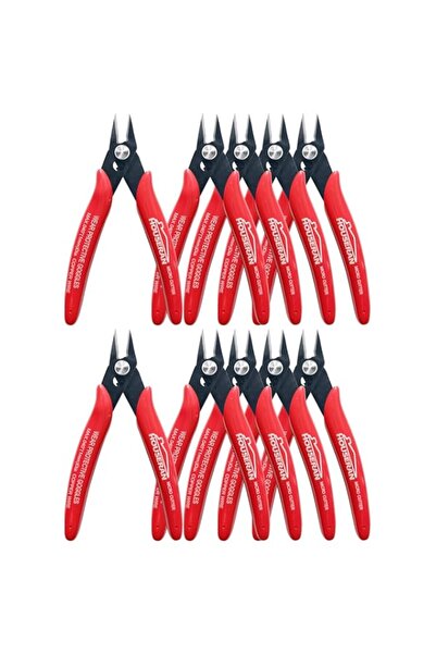 Generic قواطع أسلاك HOUSERAN 170، عبوة من 10 قطع، قاطع دقيق 5 بوصات، قواطع أس...