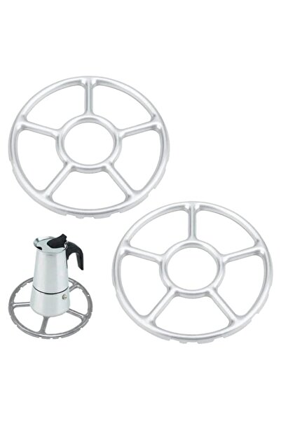 Generic KASTWAVE 2 Pcs Alloy Multi-Function Gas Ring Reducer Universal Hob Ce...