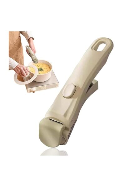 Generic مقبض وعاء قابل للإزالة - مقبض وعاء طهي غير لاصق - مقبض بديل قوي لأوان...