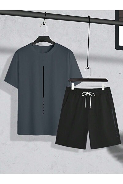 ACTIVE MODA - ΑΝΔΡΙΚΟ ΒΑΜΒΑΚΙ ΜΕΓΑΛΟ ΜΕΓΕΘΟΣ ΜΠΛΟΥΖΑ-ΣΟΡΤΣ ΣΕΤ 2 ΤΕΜΑΧΙΩΝ OVERSIZED