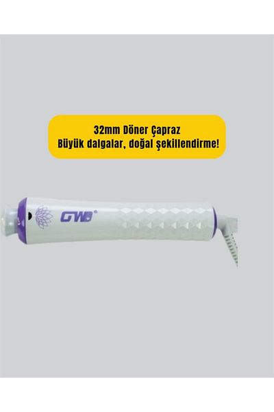Toptan Bulurum Negative Ion Technology Curling Iron – No Frizz, No Frizz Curls!