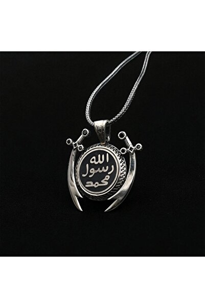 Asteria Jewelry Hz. Ali Zülfikar Kılıcı ve Mührü Şerif Figürlü 925 Ayar Gümüş...