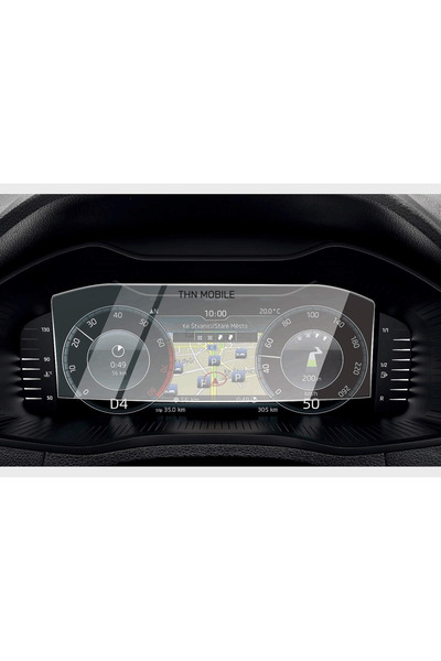 THN MOBILE Skoda Kamiq 2025 Model Instrument Panel and Multimedia Flexible Nano Screen Protector