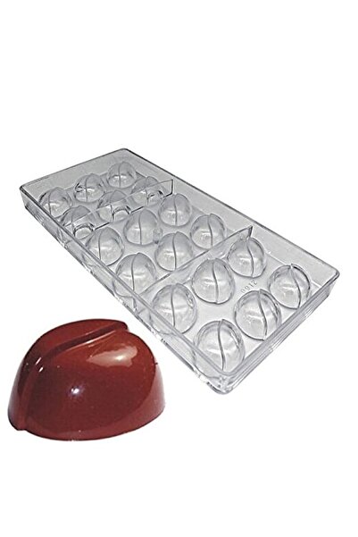 Generic قالب شوكولاتة بون بون على شكل حبة قهوة من جولد بيكنج مصنوع من البولي ...