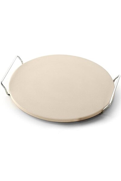 Generic مجموعة أحجار البيتزا من بريمفاي للفرن والشواية، حجر شواء بيتزا دائري ...