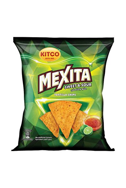 Kitco رقائق التورتيلا الحلوة والحامضة من ميكسيتا، 180 غرام