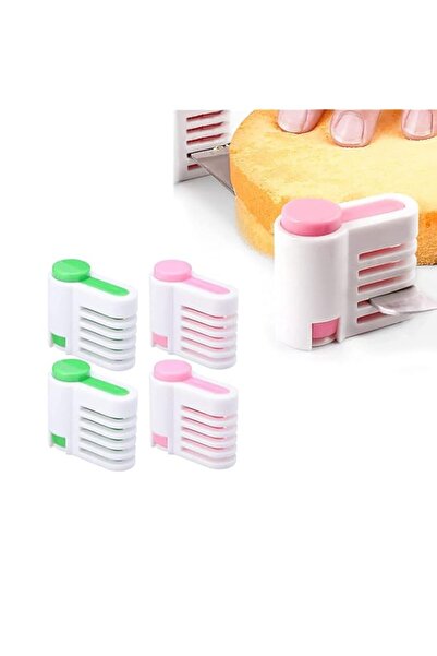 Generic Cake Slicer, 4 Pcs Adjustable 5 Layers Leveller, Adjustable Cutting F...