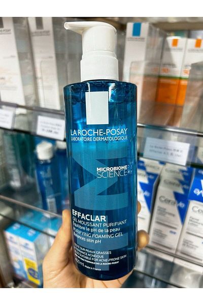 Guy Laroche La Roche-Posay Effaclar Foaming Cleanser Gel for Oily and Sensitive Skin - 400ml