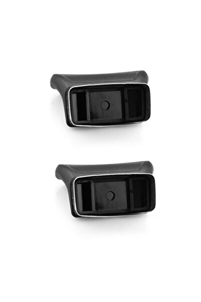 Generic زوج واحد (قطعتان) من مقابض استبدال الأواني، مقابض جانبية معدنية لأوان...