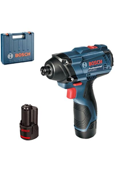 Bosch Surubelnita cu impact GDR 120-LI, 2 acumulatori Li-Ion, 1.5Ah, 100Nm + ...