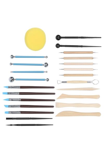 Generic سكين نحت الطين الناعم من سليت، ملحقات فخار متعددة الأغراض، أدوات نحت ...