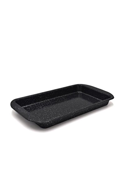 Generic قوالب كيك مستطيلة من الجرانيت الفاخر | أدوات خبز للكعك والبراونيز | ص...