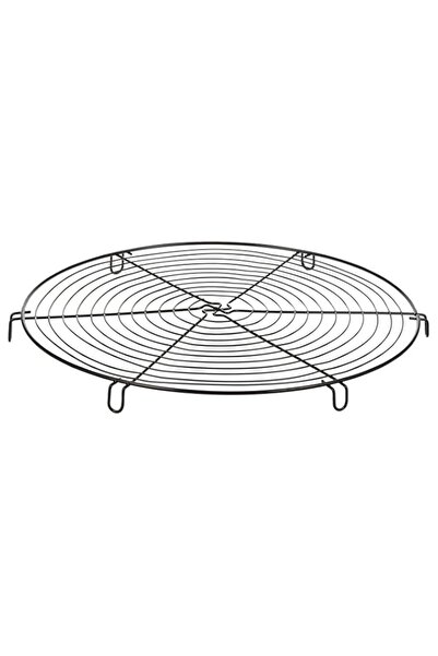 Generic رف تبريد الكيك غير اللاصق من ميتالتكس - قطر ١٢.٥ بوصة