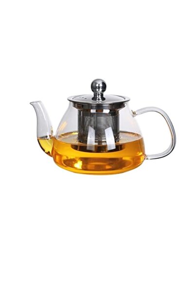 Generic THE WHITE SHOP Glass Teapot, Glass Tea Pot for Loose Tea, Glass Teapo...