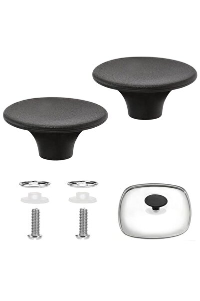 Generic 2 Pcs Universal Replacement Pot Lid Knobs, High Heat Resistant Bakeli...