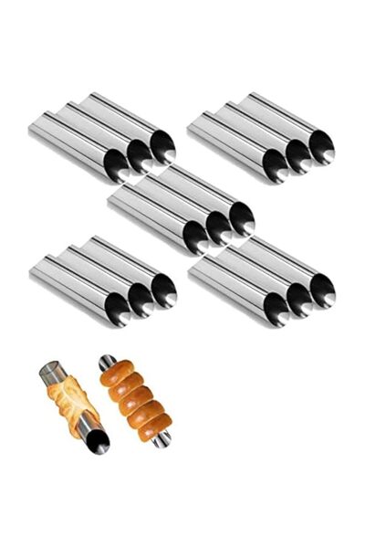 Generic أنابيب كانولي من BIGTHREE مقاس 5 بوصات، 10 قطع من أنابيب كانولي من ال...