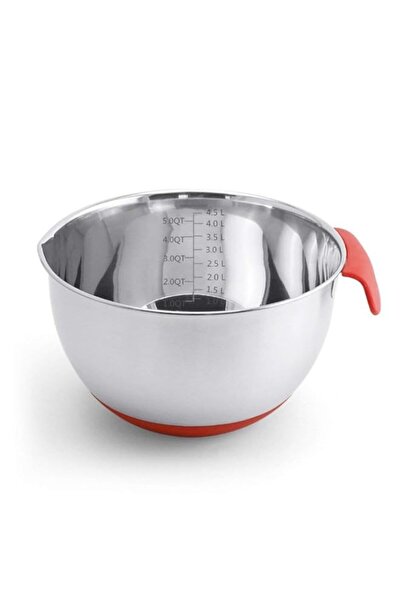 Generic أوعية خلط من الفولاذ المقاوم للصدأ 304 غير قابلة للانزلاق مع قياسات و...