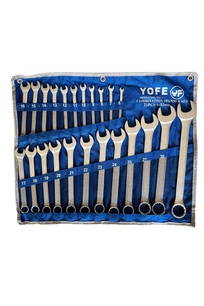 Hırdavat Yofe Professional'ın 23 parçalık kombine anahtar setİ