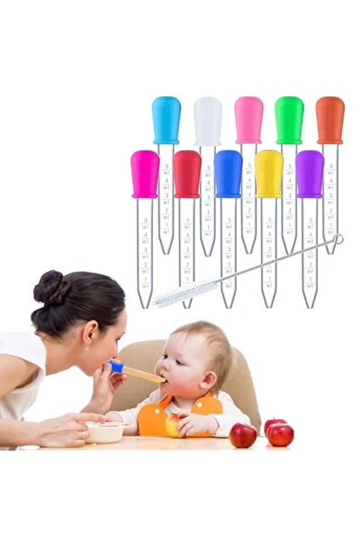 Generic SYOSI Liquid Pipettes Droppers Silicone Clear Medicine Eye Dropper fo...