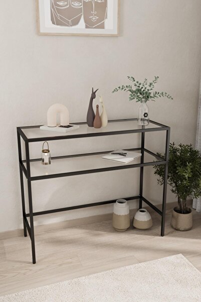 Dekoport İdil Dresuar Kahve Köşesi Temperli Kırılmaz Cam