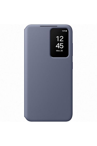 Samsung Husa Galaxy S24 S921 S-View Wallet Impact Safe Violet