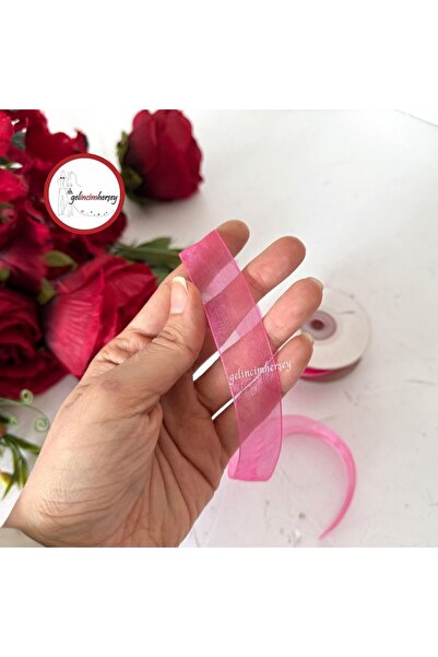 Gelincimherşey 2 cm Organza Ribbon 22.5 m