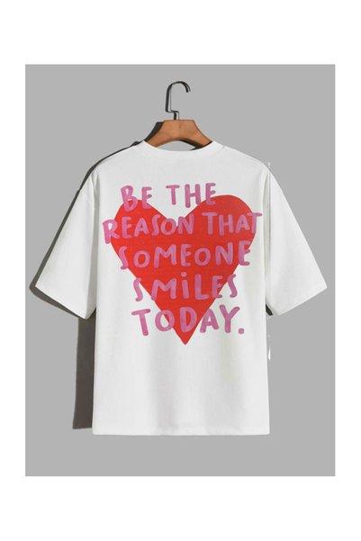 Sebesta Fashion New Season Smilelove Printed Cotton T-Shirt Sebesta Fashion