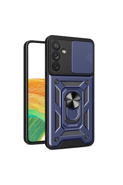 e-Eunoia Art Husa pentru Samsung Galaxy A05s A057, Hybrid Armor Camshield, El...