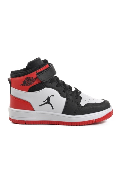 Cool Black Red Boy Hi Sneaker