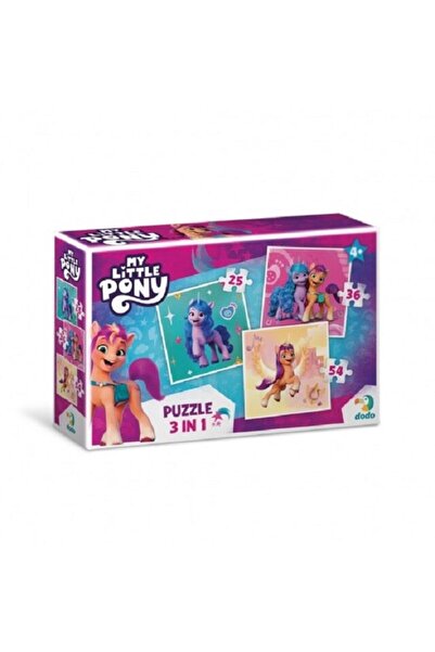 Dodo Puzzle 3 in 1 My Little Pony, Izzy & Sunny, 115 pieces
