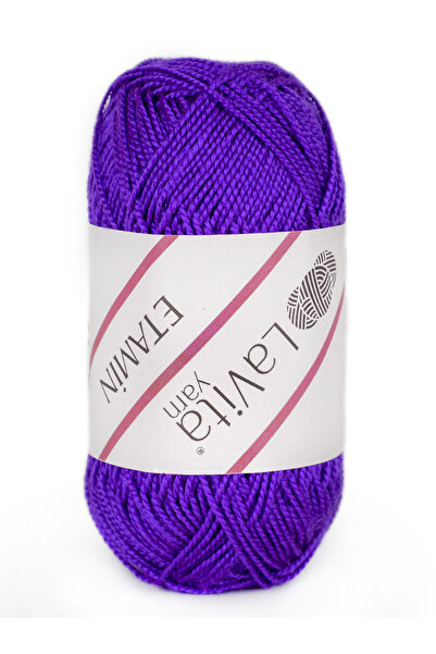 LaVita Yarn Etamin El Örgü İpi %100 Akrilik 30gr (0055 MOR)