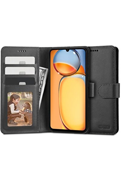 Tech-Protect Husă pentru Xiaomi Poco C65 / Redmi 13C, Portofel, Protecție împ...