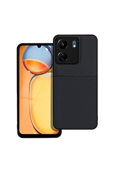 e-Eunoia Art Husa pentru Xiaomi Redmi 13C, Noble, Impact Safe, Neagra