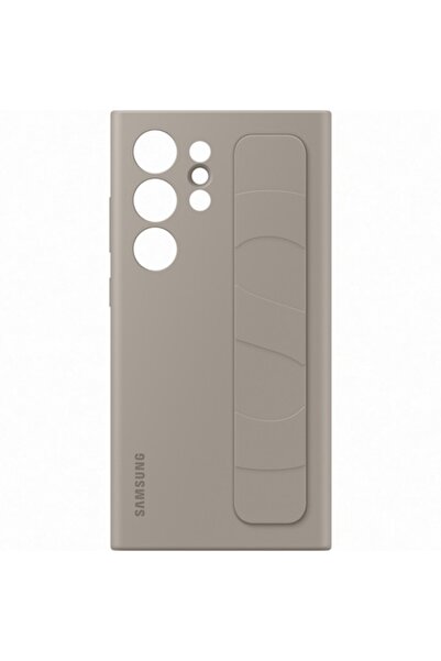 e-Eunoia Art Case for Samsung Galaxy S24 Ultra S928, Standing Grip, Impact Safe, U944, Brown