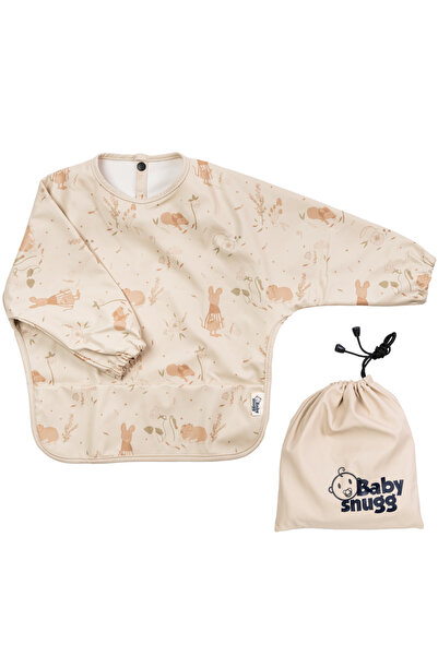 BabySnugg Baveta impermeabila cu maneci lungi, 6-36 luni, Mouse