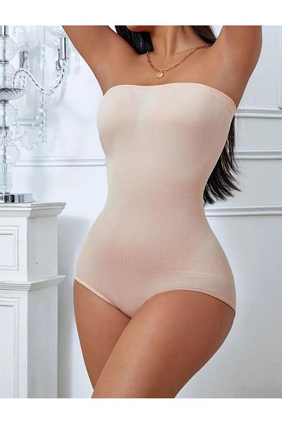 S&W SWEET WOMEN Seamless 2 Size Recovery Corset with Bottom Side Clips Without Straples