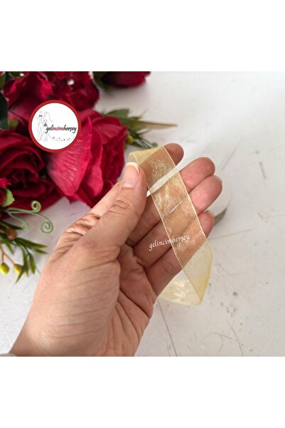 Gelincimherşey 2 cm Organza Ribbon 22.5 m