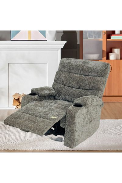 DEC26 Swivel rocking recliner chair