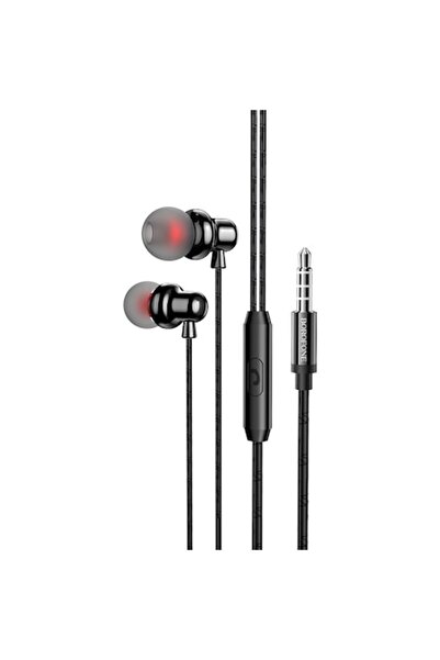 Borofone Căști handsfree intraauriculare BM65 cu talpă, negre