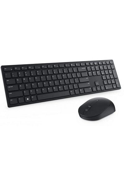Dell Kit Wireless Keyboard and Mouse Pro KM5221W, US Intl Layout, Retail Box (Black)