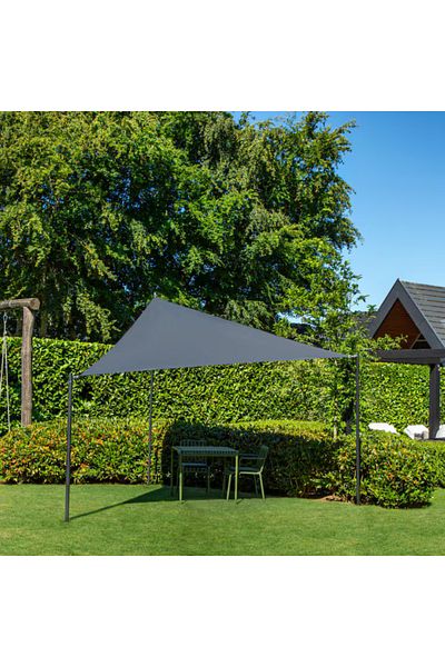 varioshop VarioShop® triangular sun canopy/awning, waterproof, with UV protection, for the garden,