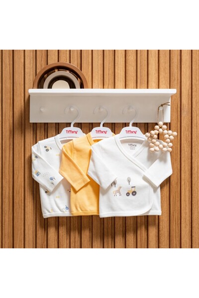 Tiffany Baby Kıds بدلة علوية مكونة من 3 قطع من تيفاني بيبي تراكتور 49078