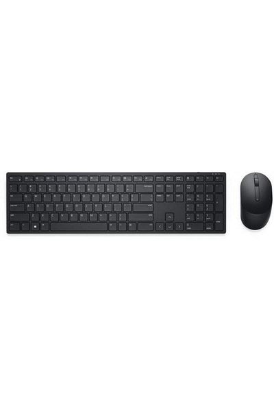 Dell Kit Wireless Keyboard and Mouse Pro KM5221W, US Intl Layout, Retail Box (Black)