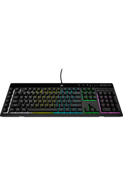 Corsair Gaming Keyboard K55 RGB PRO, RGB lighting, USB (Black)